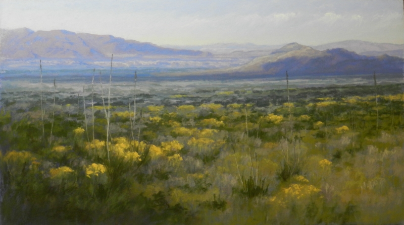 Spring Comes to Big Bend by artist Jeri Salter
